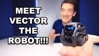 ANKI VECTOR ROBOT UNBOXING AND REVIEW!