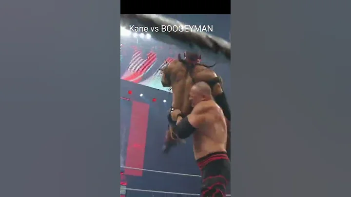 WWE KANE VS BOOGEYMAN #shorts #videos #status