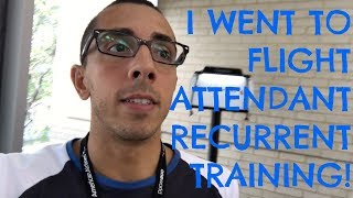 FLIGHT ATTENDANT LIFE | I went to Recurrent Training