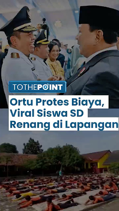Viral Siswa SD Praktik Renang di Lapangan Sekolah, Dedi Mulyadi: Guru Tak Paham Esensi Pendidikan
