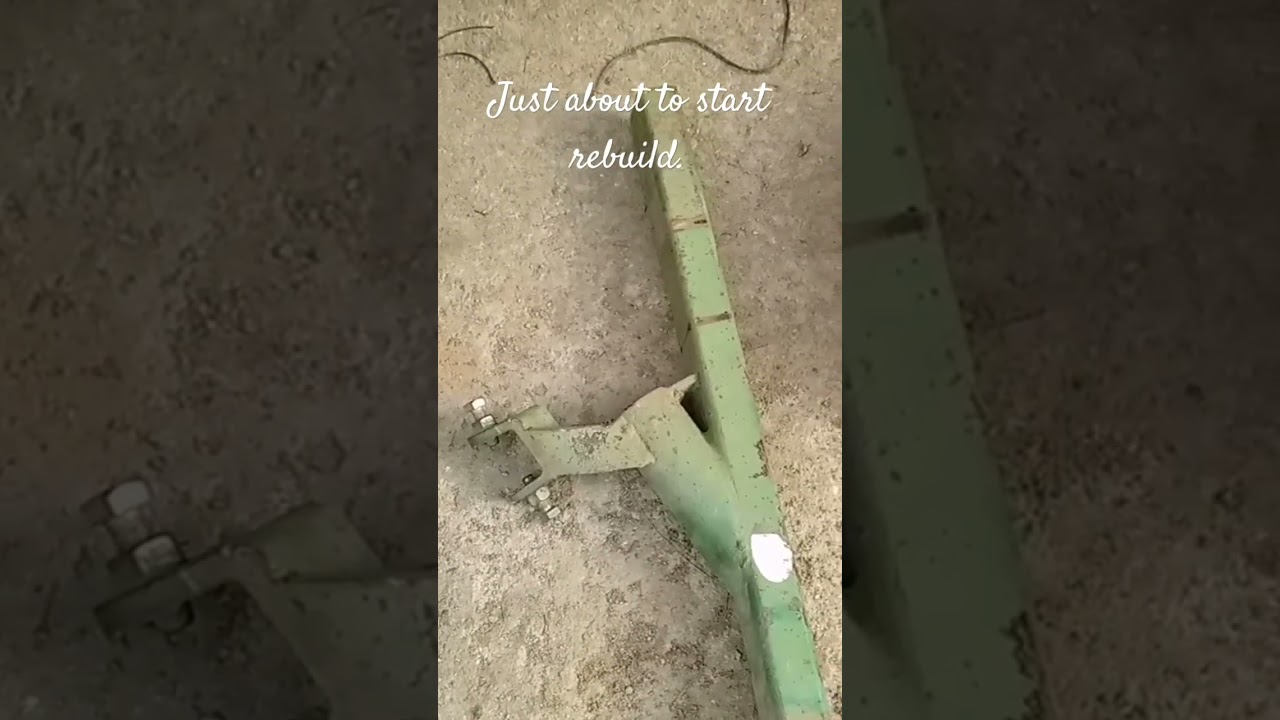 rebuilding Disc plow.