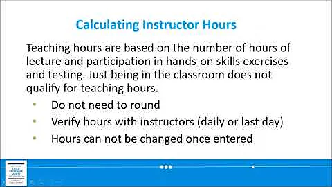 CPS Course Finalization