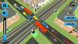 Indian Railroad Crossing : Railway Train Passing 3d -best android kids games#1 screenshot 1