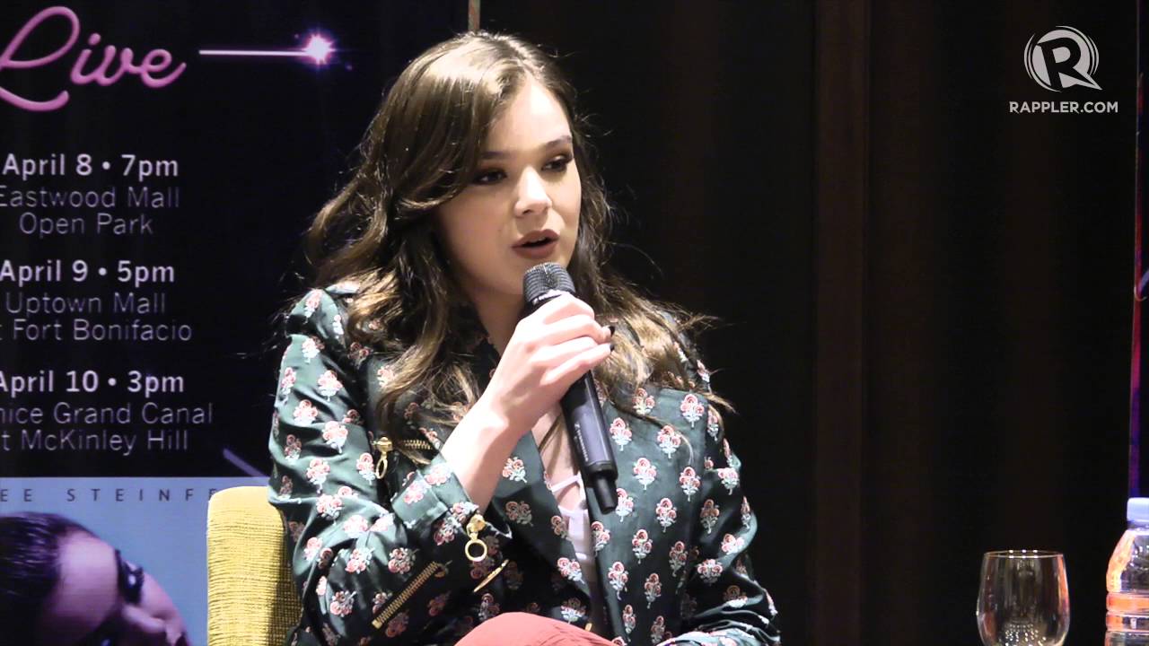 Hailee Steinfeld on her Filipino roots YouTube