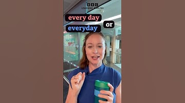every day or everyday – what’s the difference? #shorts