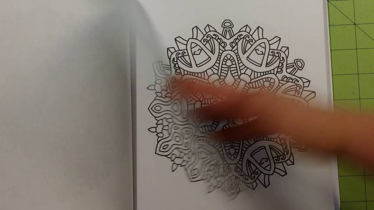 The Mandala By Jim Gogarty Adult Coloring Book Review Flip Through