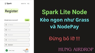 SparkChain Depin Node Dự Án Ngon AI Chắc Chắn bùng nổ trong tương lai - HungAirdop