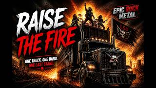 Raise The Fire 🔥 Epic Rock Metal Anthem | Post-Apocalyptic Battle Music