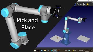 Pick and Place in RoboDK - In Spanish