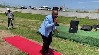 Lungelo Hlongwane performing at Vuma Zion in Church 