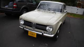 Alfa Romeo Giulia 1300 TI Rundgang Alfa Romeo Guilia 1300 Ti 1966 Unserer Partnerfirma Ambi Budd Ohg