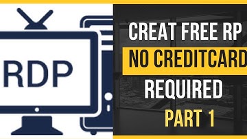 how to create free rdp without credit card | How To Get a Free RDP No Credit Card | part 1