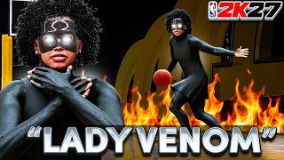 I TOOK MY "LADY VENOM" POINT GUARD BUILD TO THE COMP STAGE in NBA 2K27...BEST POINT GUARD BUILD 2K27