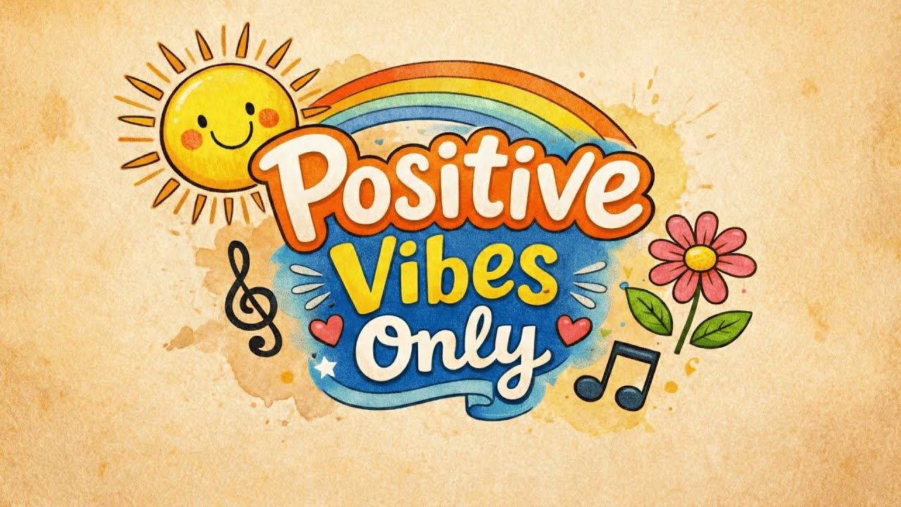 Positive Vibes Only 🌈 Happy, Upbeat Music to Lift Your Mood & Brighten Your Day