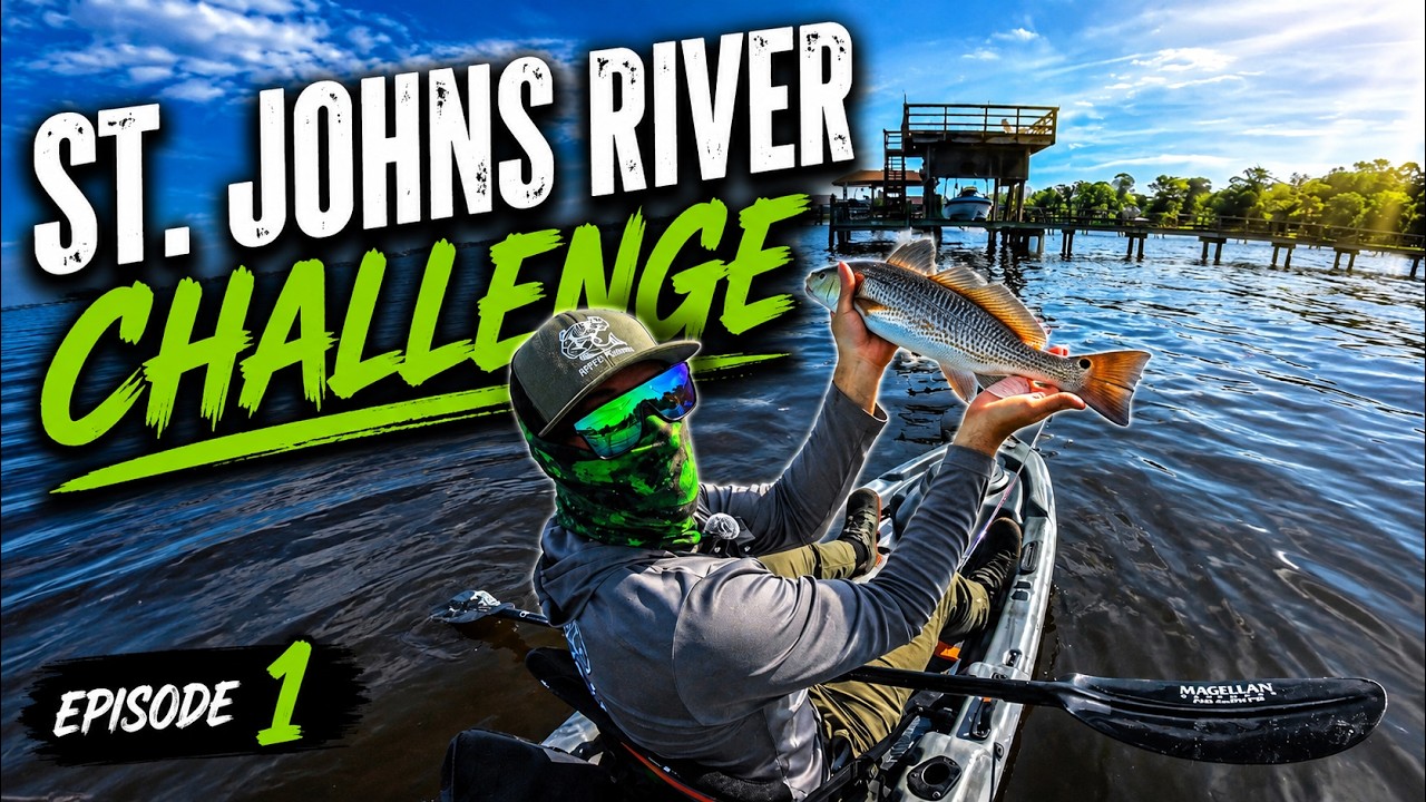 I’m Catching EVERY Fish in the St. Johns River | EP. 1 — 3 Species Down!
