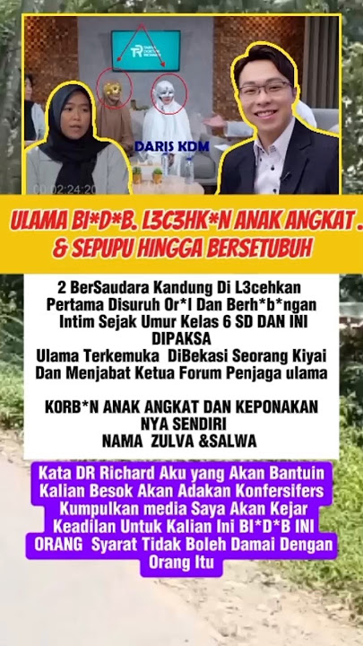 ULAMA BIAD*B LEC3HKAN ANAK ANGKAT DAN SEPUPUNYA #shorts #trending #fyp #trending