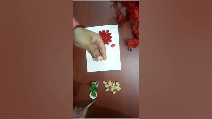 pista shell crafts #shorts #trending #diy #floweecraft #viral #viralcraft #youtubeshorts #viralvideo