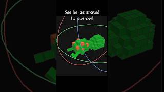 A custom creature builder for my custom voxel engine! #spider #noita-like #voxels #gaming #software