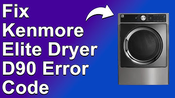 Kenmore Elite Dryer D90 Error Code (What The Error Code Means, Why It Occurs, And Easy Solution)