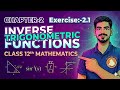 Exercise 2.1 Complete Solutions | Inverse Trigonometric Functions | Part 2 (Punjabi + English)