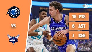 Franz Wagner - 18 Points, 6 Assists, 7 Rebounds vs Hornets - 2025 Season