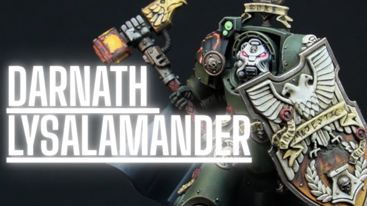Darnath Lysander, but he's a Salamander | Speed Build + Paint ...