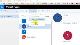 how to export contacts from outlook 360