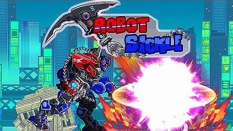 Game Lắp ráp robot Khủng long chiến đấu - Robot Sickle