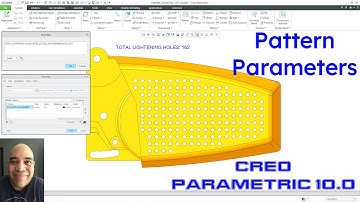 Creo Parametric 10.0 - New Pattern Parameters