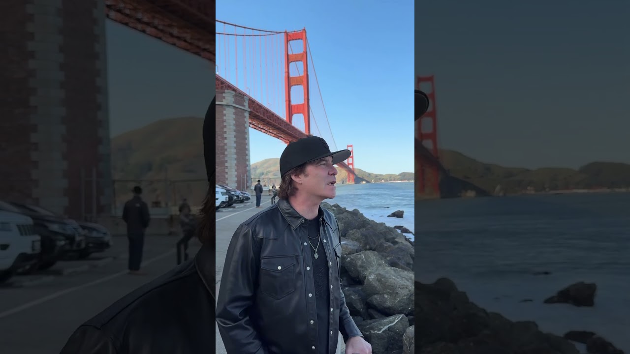 Drops at the Golden Gate Bridge 🌉 you can catch us singing it every night this summer on tour 🚀