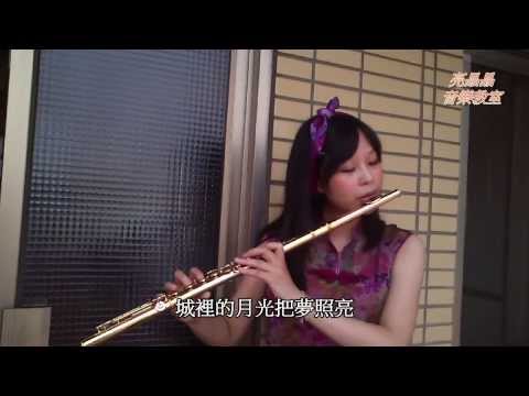 城裡的月光 長笛演奏(FLUTE cover)フルート 亮晶晶音樂教室 第十一集
