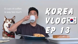 SEOUL VLOG | Cafe hopping in Hongdae and Pizza (6 local cafes)