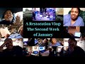 A restoration vlog the second week of january  rough pain week  revisions