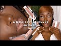 UNPOPULAR AFFORDABLE NUDE LIPGLOSSES FOR DARK-SKINNED GIRLS |  UNDER £10 | IAMALISHAWHITE