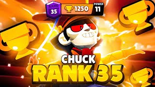 Chuck is Too op{Rank 35 Chuck Snake Thug}#fypシ #plslikesubscribe #brawlstars