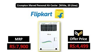 Crompton Marvel Personal Air Cooler (White, 20 Litres)