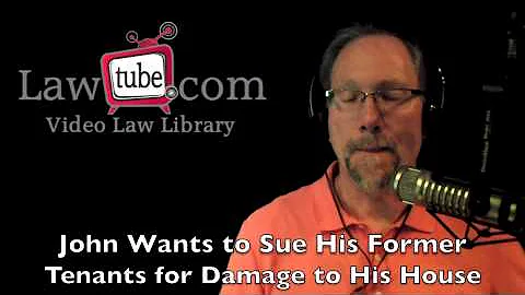 How to sue former tenant for damages