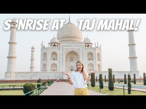 VISIT THE TAJ MAHAL WITHOUT CROWDS! | ?? Travel Vlog India 2022