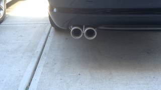 E46 330i ZHP stock muffler vs E46 330i ZHP with BMW Performance axle-back muffler