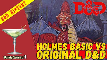 Dungeons & Dragons Showdown: Holmes Basic vs Original D&D!!!!