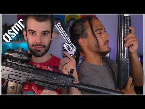 Hacemos ASMR con ARMAS 2 - ASMR en Español