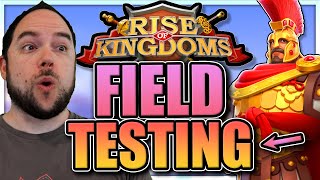 Expertise Belisarius Prime Testing [maxing immediately] Rise of Kingdoms