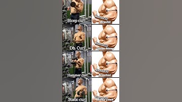 "Killer Bicep Workout 💪 (Dumbbell Curl Variations for Growth)"#shorts #fitneess #motivation