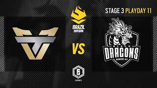 Team oNe vs. Black Dragons \/\/ LATAM League Brazil Division 2021 - Stage 3 - Playday 11