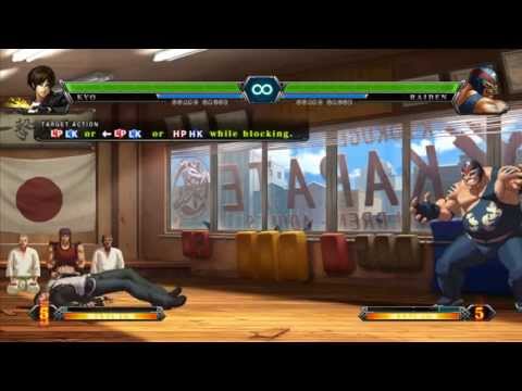 KING OF FIGHTERS XIII tutorial (king of fighters 13) Обучение.