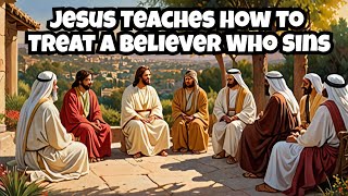 Jesus Teaches How to Treat a Believer Who Sins
