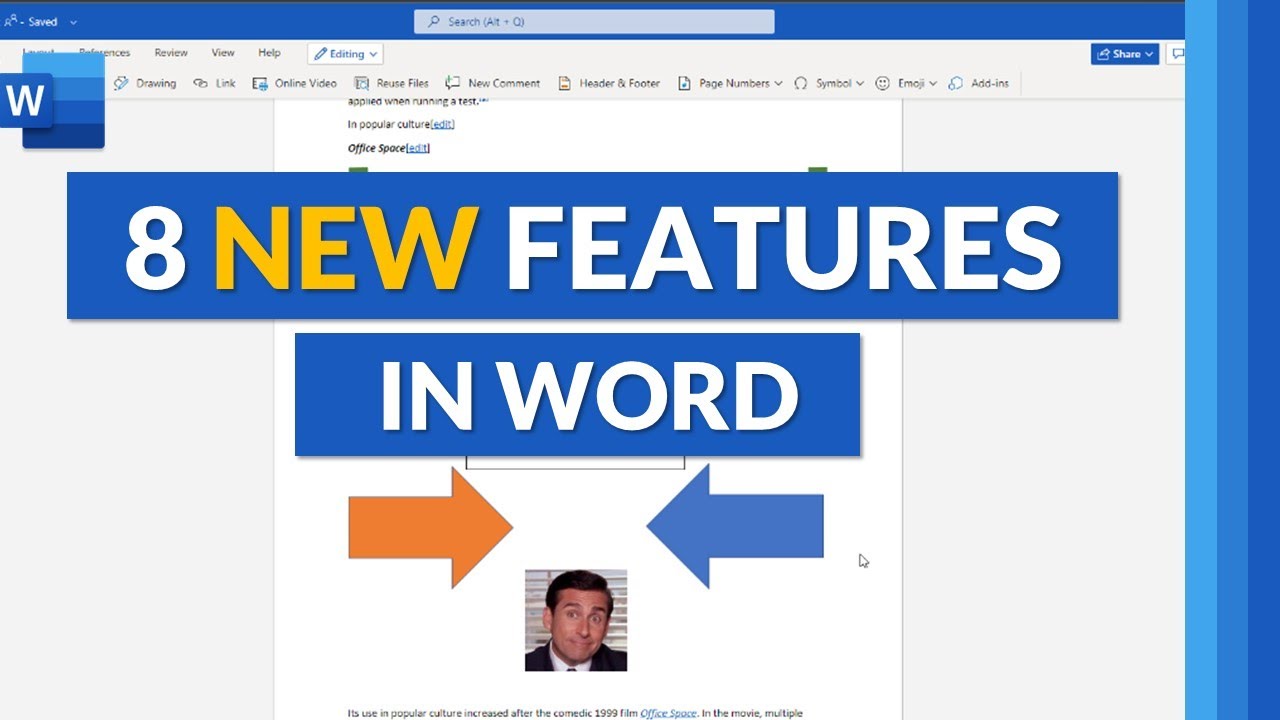 Top 8 new features in Microsoft Word // New updates in Word 365 Desktop and  the web - YouTube