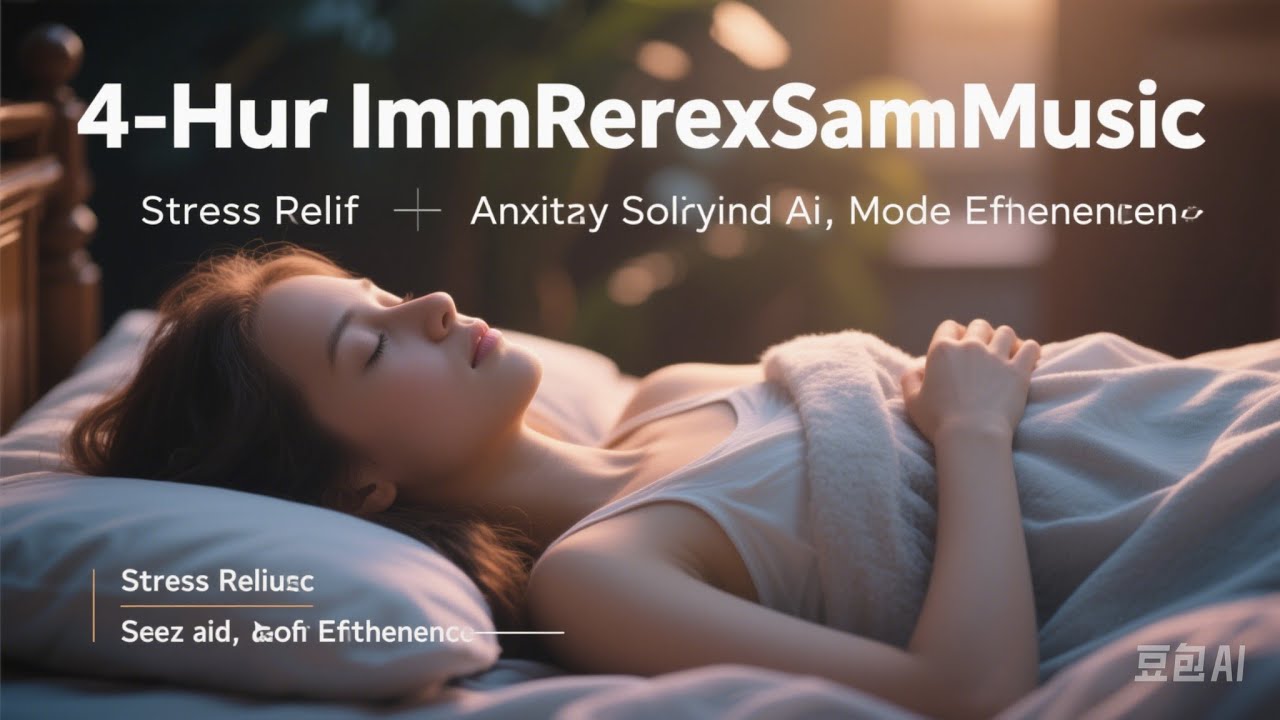 4-Hour Immersive Relaxation Music: Stress Relief, Anxiety Soothing, Sleep Aid, Mood Enhancement"