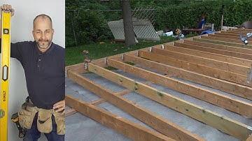 DIY DECK Part 3 | Ground Level Deck