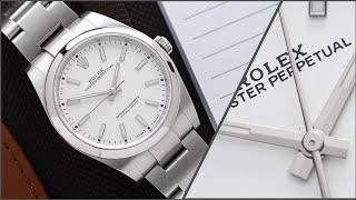 The Perfect Rolex | Rolex Oyster Perpetual 39mm White Dial 114300